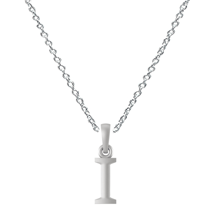 Akshat Sapphire Sterling Silver (92.5% purity) precious Name alphabet chain pendant (Pendnat with Anchor/Cable chain- 22 Inches) pure silver designer alphabet chain locket Akshat Sapphire