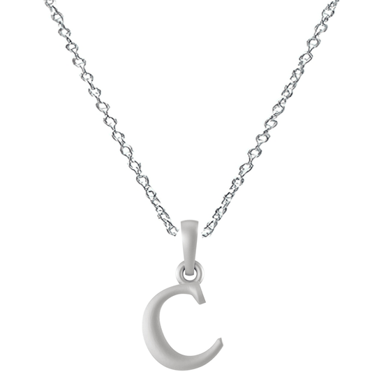 Akshat Sapphire Sterling Silver (92.5% purity) precious Name alphabet chain pendant (Pendnat with Anchor/Cable chain- 22 Inches) pure silver designer alphabet chain locket Akshat Sapphire