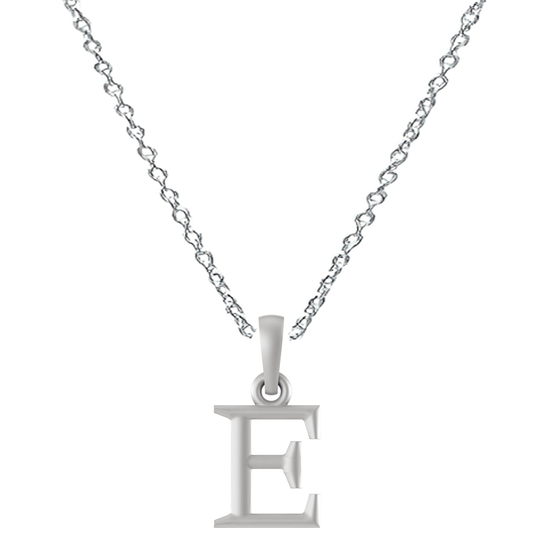 Akshat Sapphire Sterling Silver (92.5% purity) precious Name alphabet chain pendant (Pendnat with Anchor/Cable chain- 22 Inches) pure silver designer alphabet chain locket Akshat Sapphire