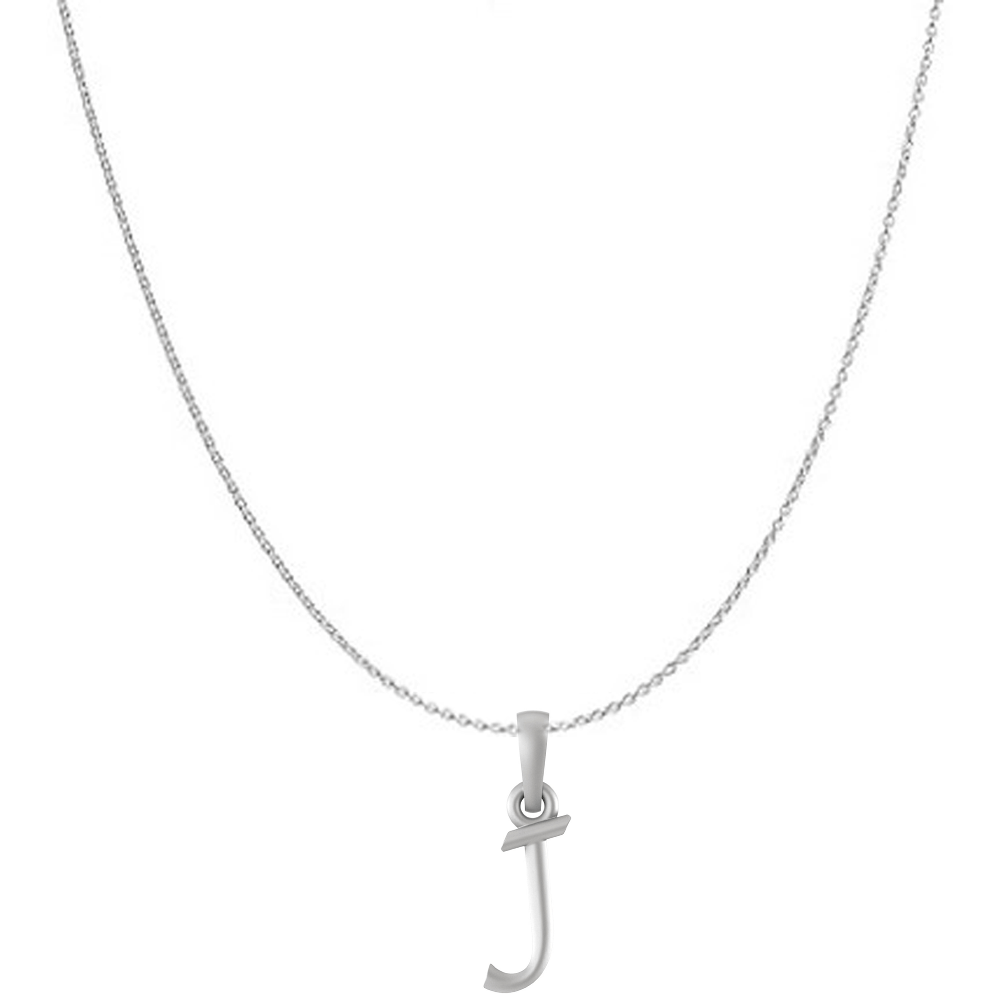 Akshat Sapphire Sterling Silver (92.5% purity) precious Name alphabet chain pendant (Pendnat with Anchor/Cable chain) pure silver designer alphabet chain locket Akshat Sapphire