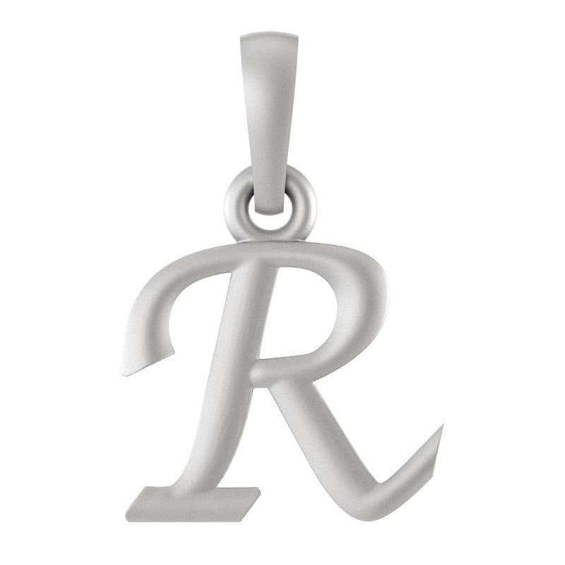 Akshat Sapphire Sterling Silver (92.5% purity) precious Name pendant pure silver designer alphabet locket Akshat Sapphire