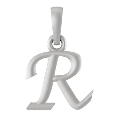 Akshat Sapphire Sterling Silver (92.5% purity) precious Name pendant pure silver designer alphabet locket Akshat Sapphire