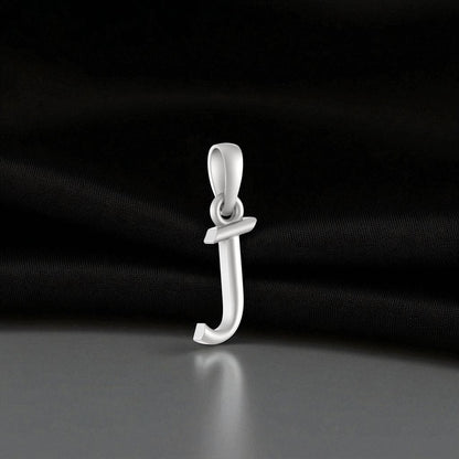 92.5% Pure Sterling Silver Precious Name Alphabet Pendant For Kids And Girls