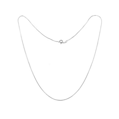 Snake chain (92.5% purity) by for Kids (Snake Chain: 12 inches)