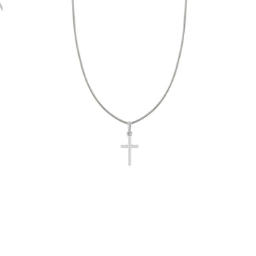 God Jesus Christ Silver Chain Pendant(92.5% purity) by Akshat Sapphire  Jesus Christ Chain Pendant  for Kids (Upto 4 years) (Snake Chain: 12 Inches)
