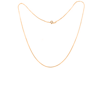 22 CT Gold Plated Silver (92.5% purity) for Kids (Snake Chain: 12 inches) for Kids