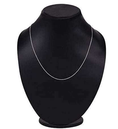 God Shree Ram Silver Chain Pendant(92.5% purity) by Akshat Sapphire Ram Chain Pendant for Kids (Snake Chain: 15 Inches)