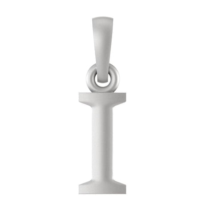92.5% Pure Sterling Silver Precious Name Alphabet Pendant For Kids And Girls