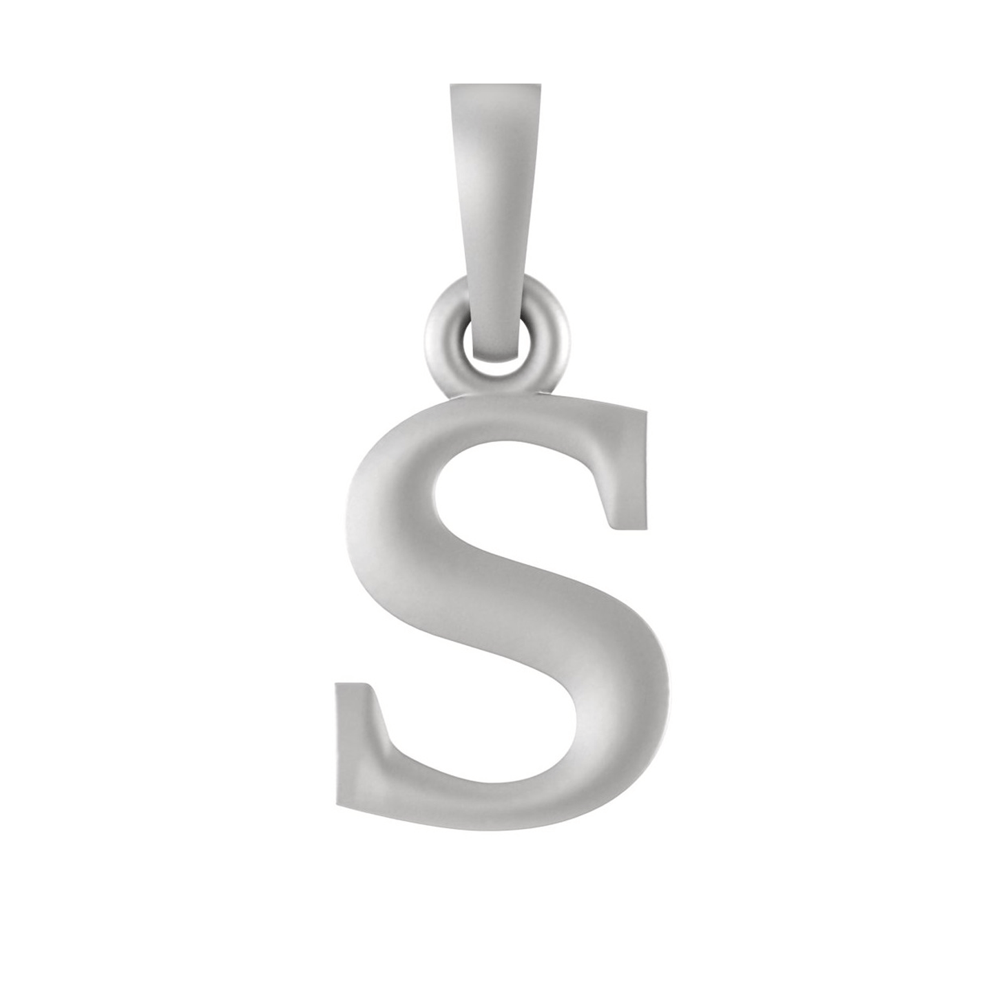 Alphabet S Pendant for Kids by Akshat Sapphire 92.5 Silver KD_S_8041