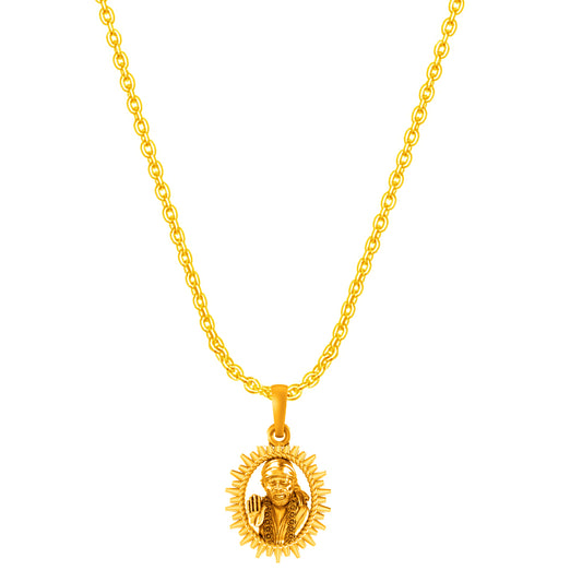 Sai Baba chain pendant 