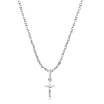 God Jesus Chain Pendant (Pendant with Anchor Chain-22 inches) for Men & Women Pure Silver Lord Isa masih Chain Locket for Good Health & Wealth