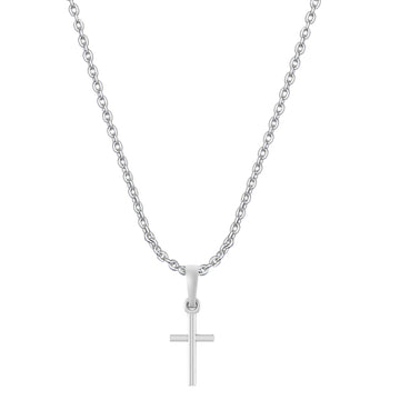 God Jesus Chain Pendant (Pendant with Anchor Chain-22 inches) for Men & Women Pure Silver Lord Isa masih Chain Locket for Good Health & Wealth