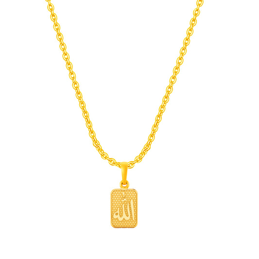 Allah chain pendant 