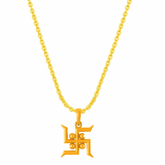 Swastik chain pendant 