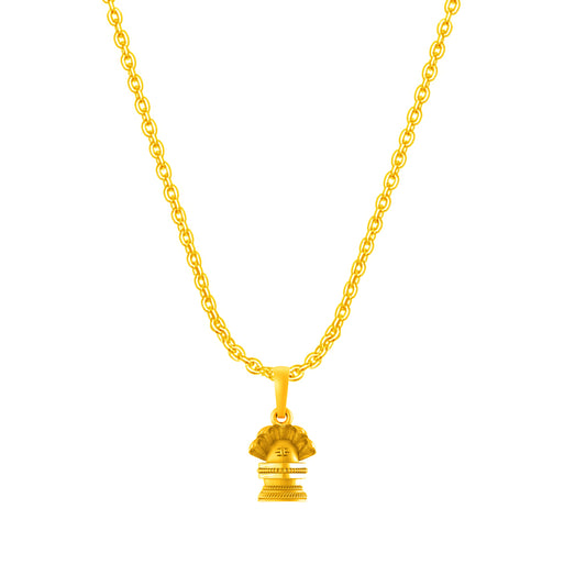 Shiv Linga chain pendant 