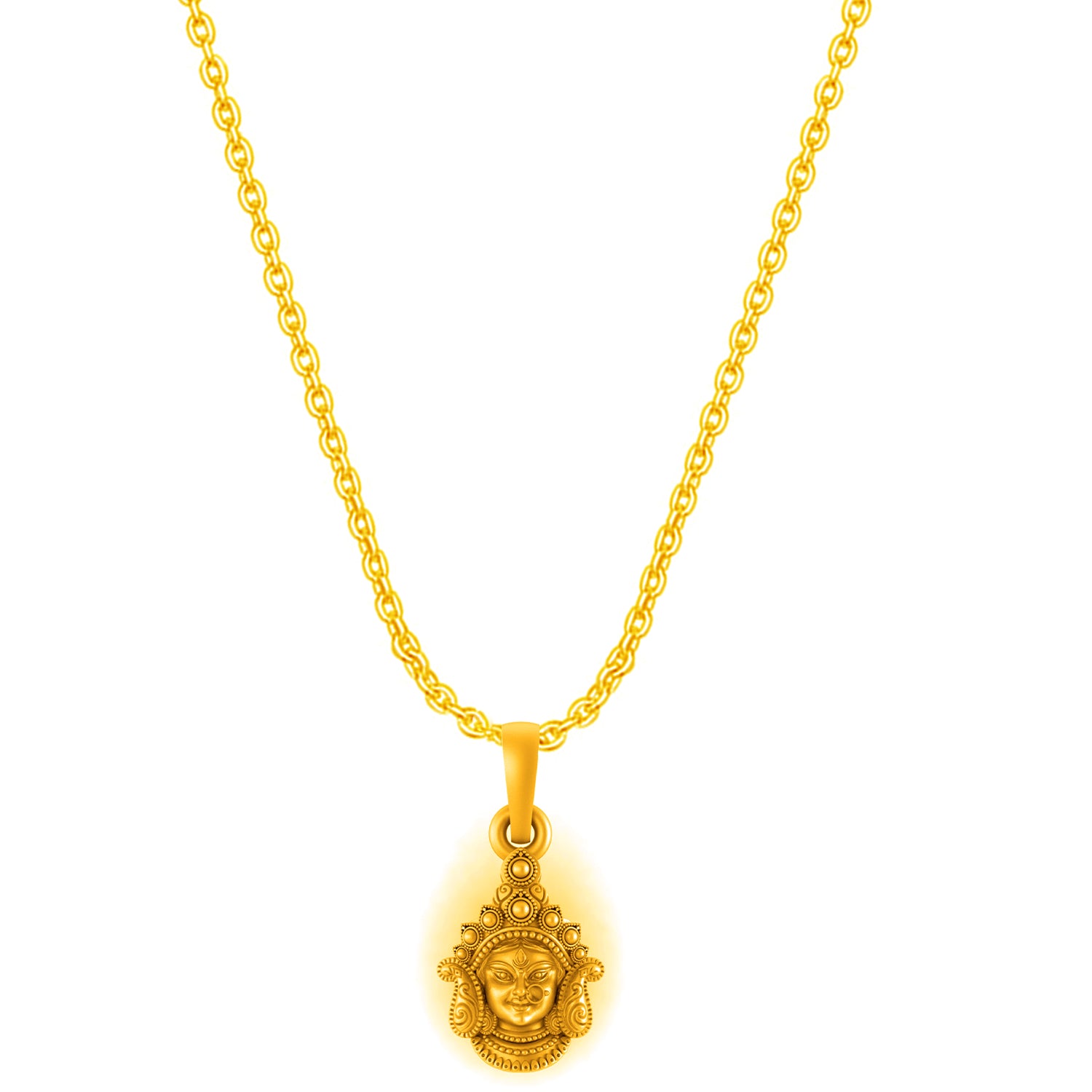 Durga Maa Face chain pendant 