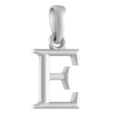 Akshat Sapphire Sterling Silver (92.5% purity) precious Name alphabet chain pendant (Pendnat with Anchor/Cable chain- 22 Inches) pure silver designer alphabet chain locket