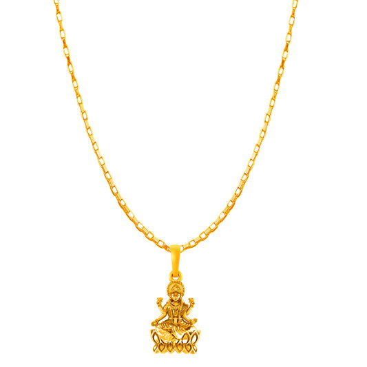 Laxmi Ji with chain pendant 