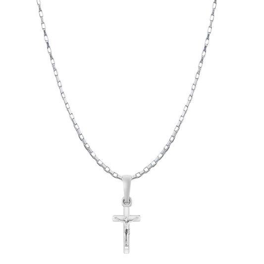 God Jesus Chain Pendant (Pendant with Box Chain-22 inches) for Men & Women Pure Silver Lord Isa masih Chain Locket for Good Health & Wealth