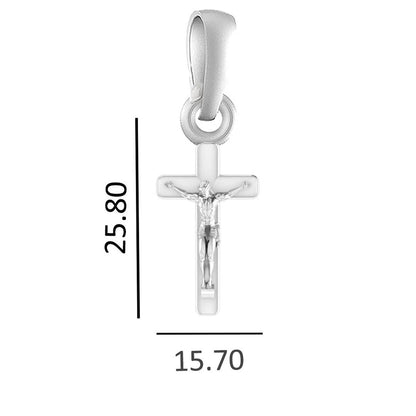 God Jesus Chain Pendant (Pendant with Box Chain-22 inches) for Men & Women Pure Silver Lord Isa masih Chain Locket for Good Health & Wealth
