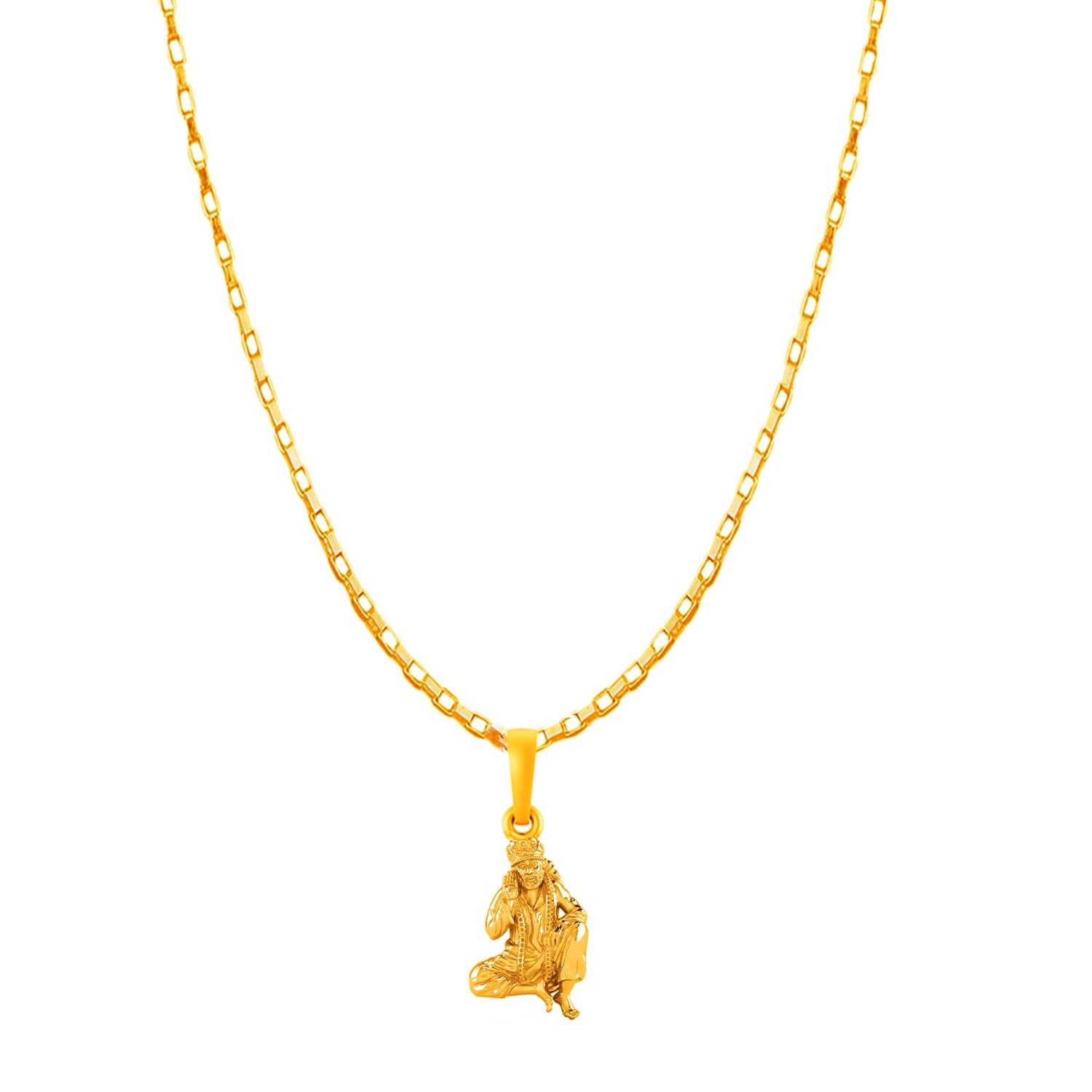 Sai Baba with chain pendant 