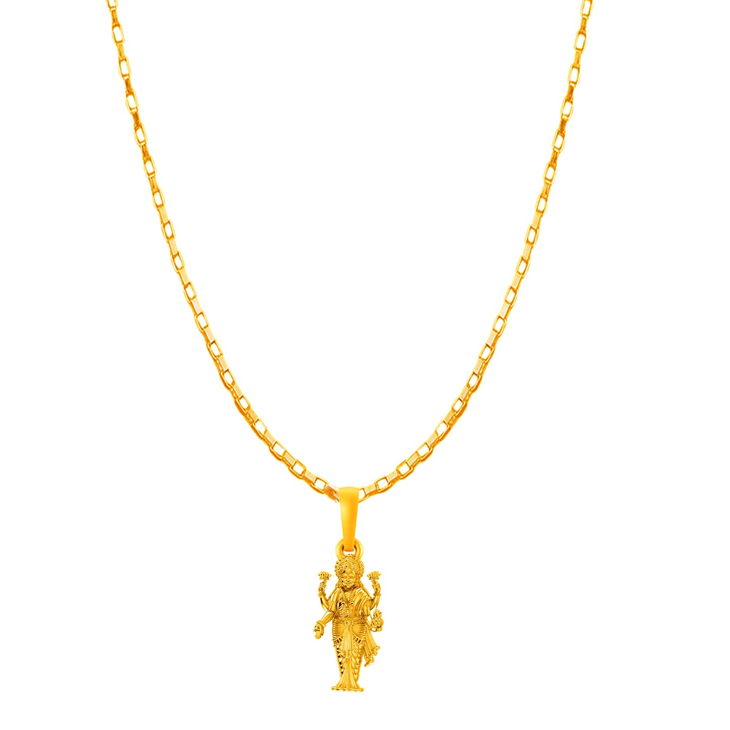 Laxmi Ji with chain pendant 