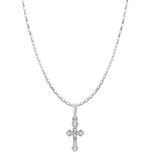 God Jesus Chain Pendant (Pendant with Box Chain-22 inches) for Men & Women Pure Silver Lord Isa masih Chain Locket for Good Health & Wealth
