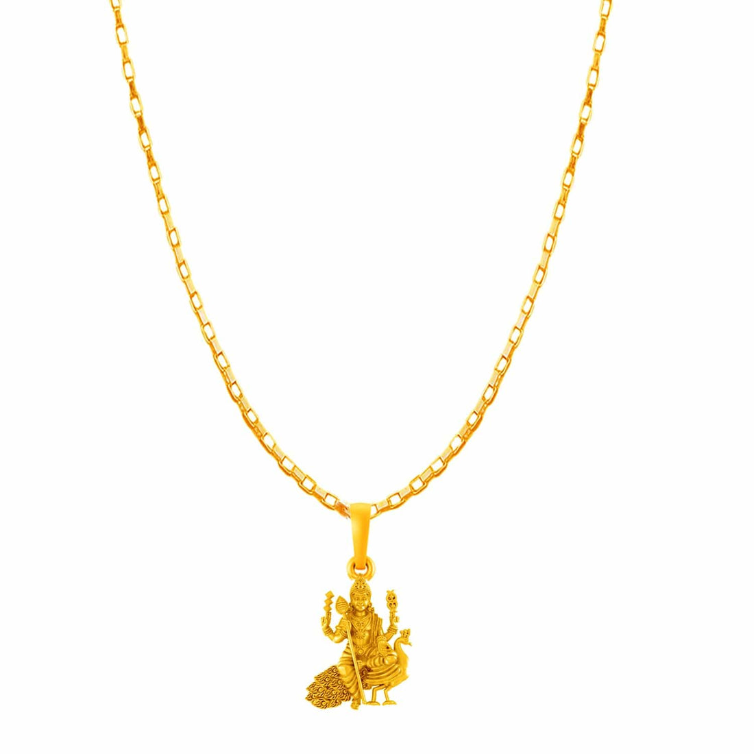 Kartikey with chain pendant 