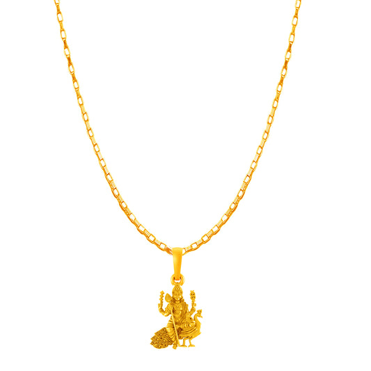 Kartikey with chain pendant 