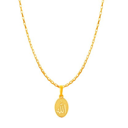 Allah with chain pendant 