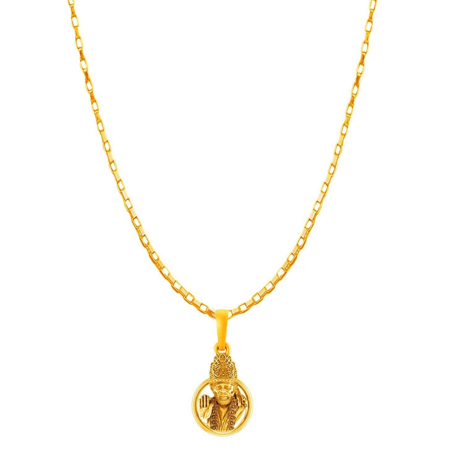 Sai Baba with chain pendant 