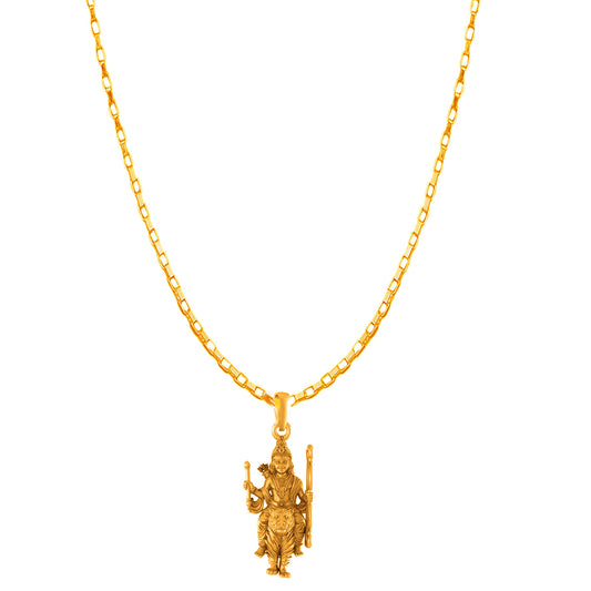 Kartikey with chain pendant 
