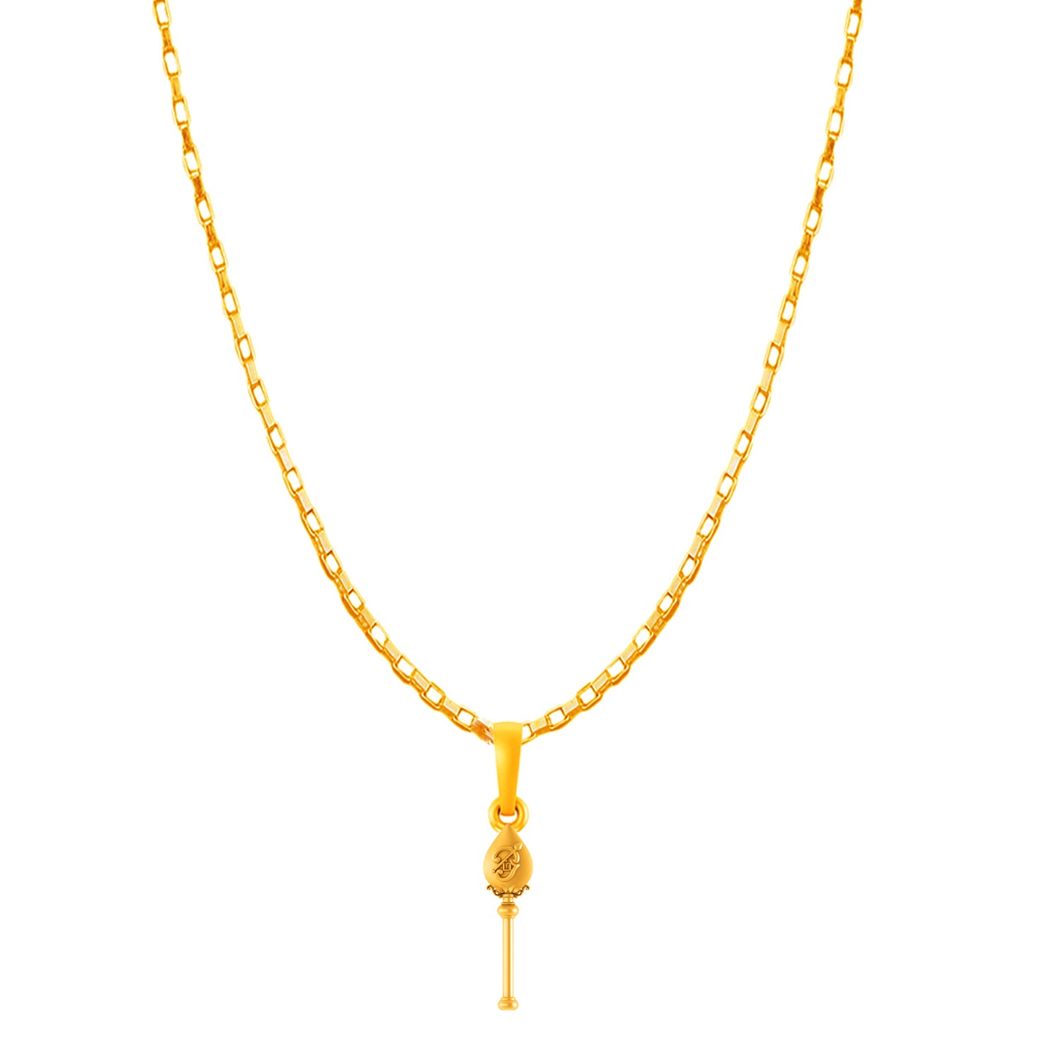 Kartikeya with chain pendant 