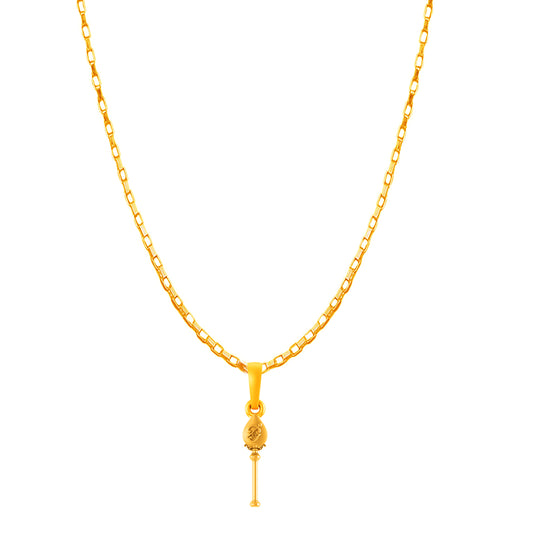 Kartikeya with chain pendant 