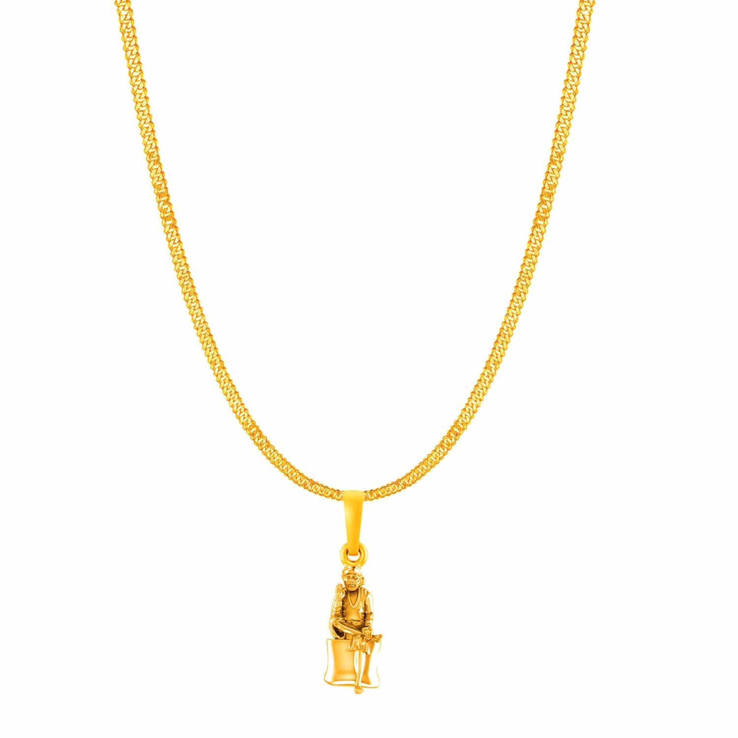 Sai Baba with chain pendant 