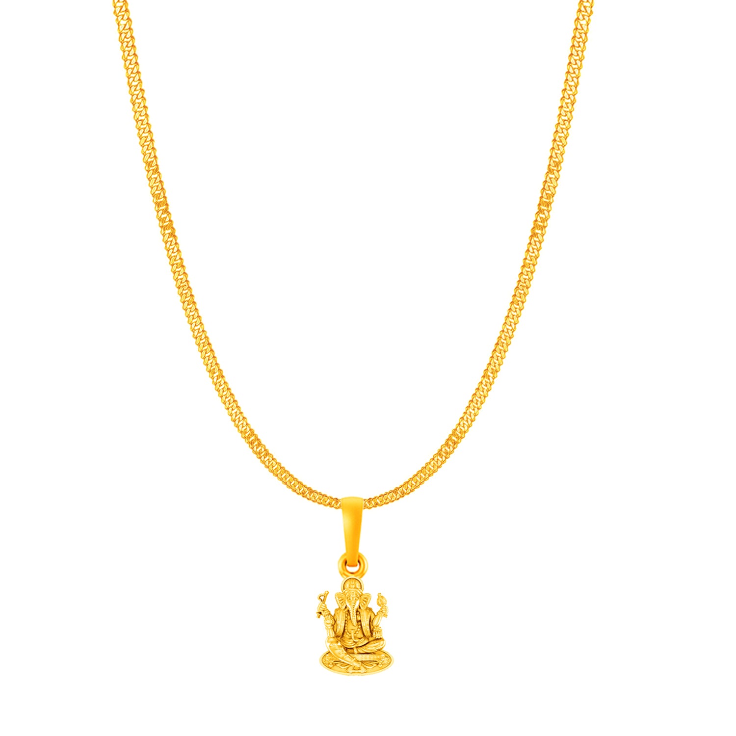 Ganesh with chain pendant 