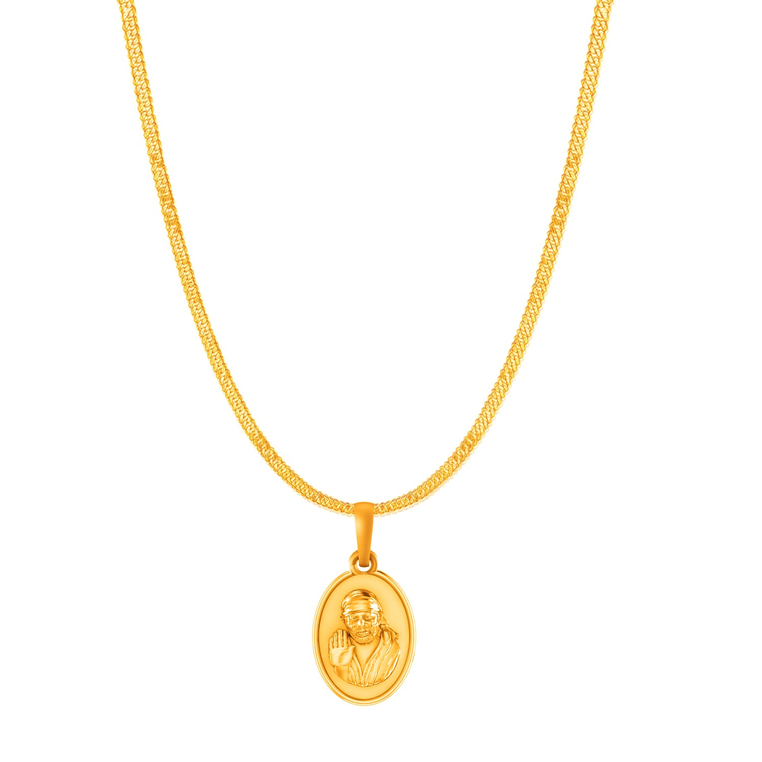 Sai Baba with chain pendant 