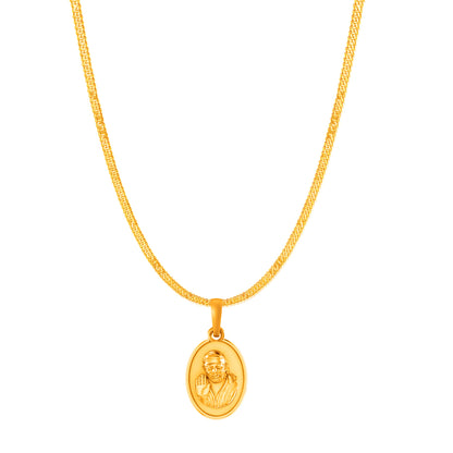 Sai Baba with chain pendant 