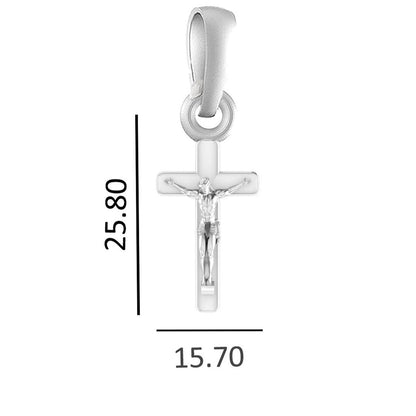 God Jesus Chain Pendant (Pendant with Curb Chain-22 inches) for Men & Women Pure Silver Lord Isa masih Chain Locket for Good Health & Wealth