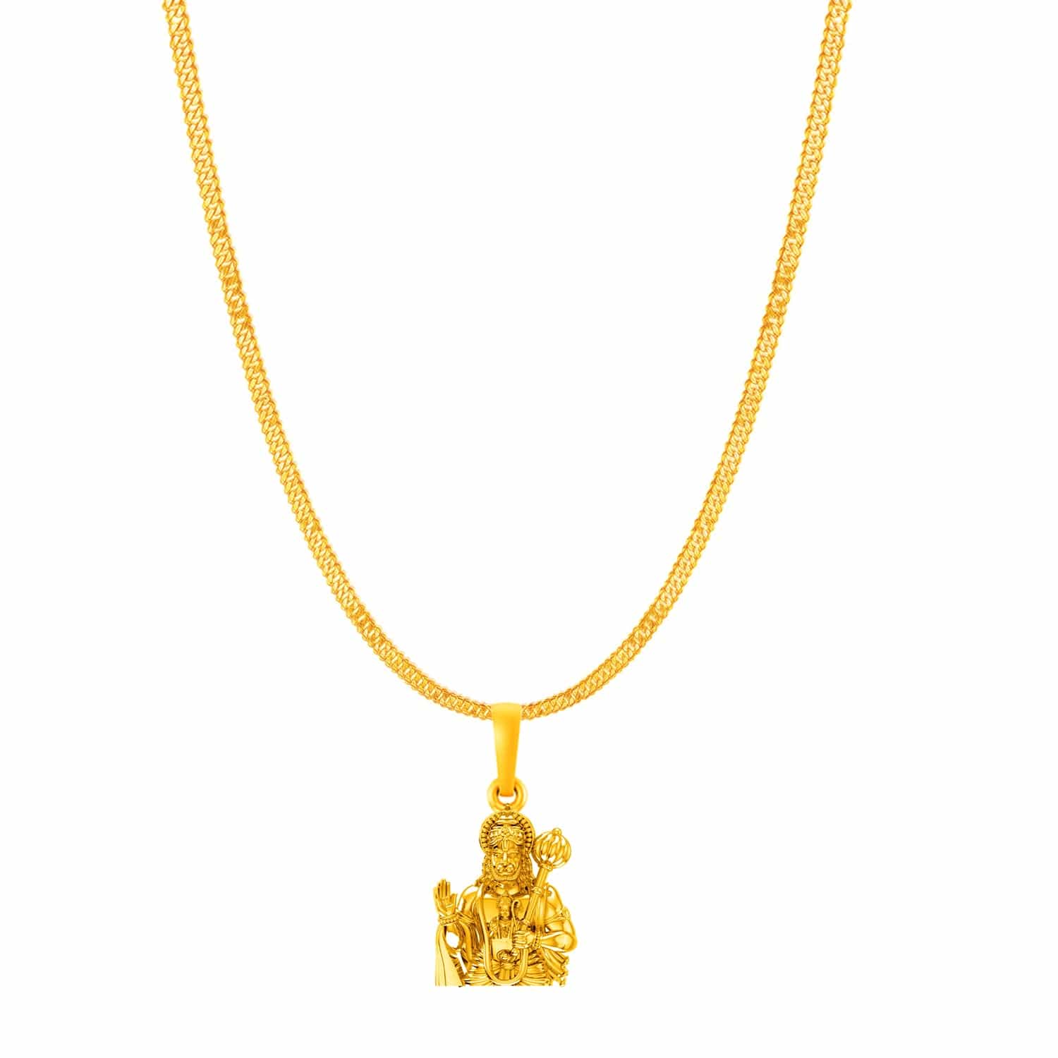 Hanuman with chain pendant 