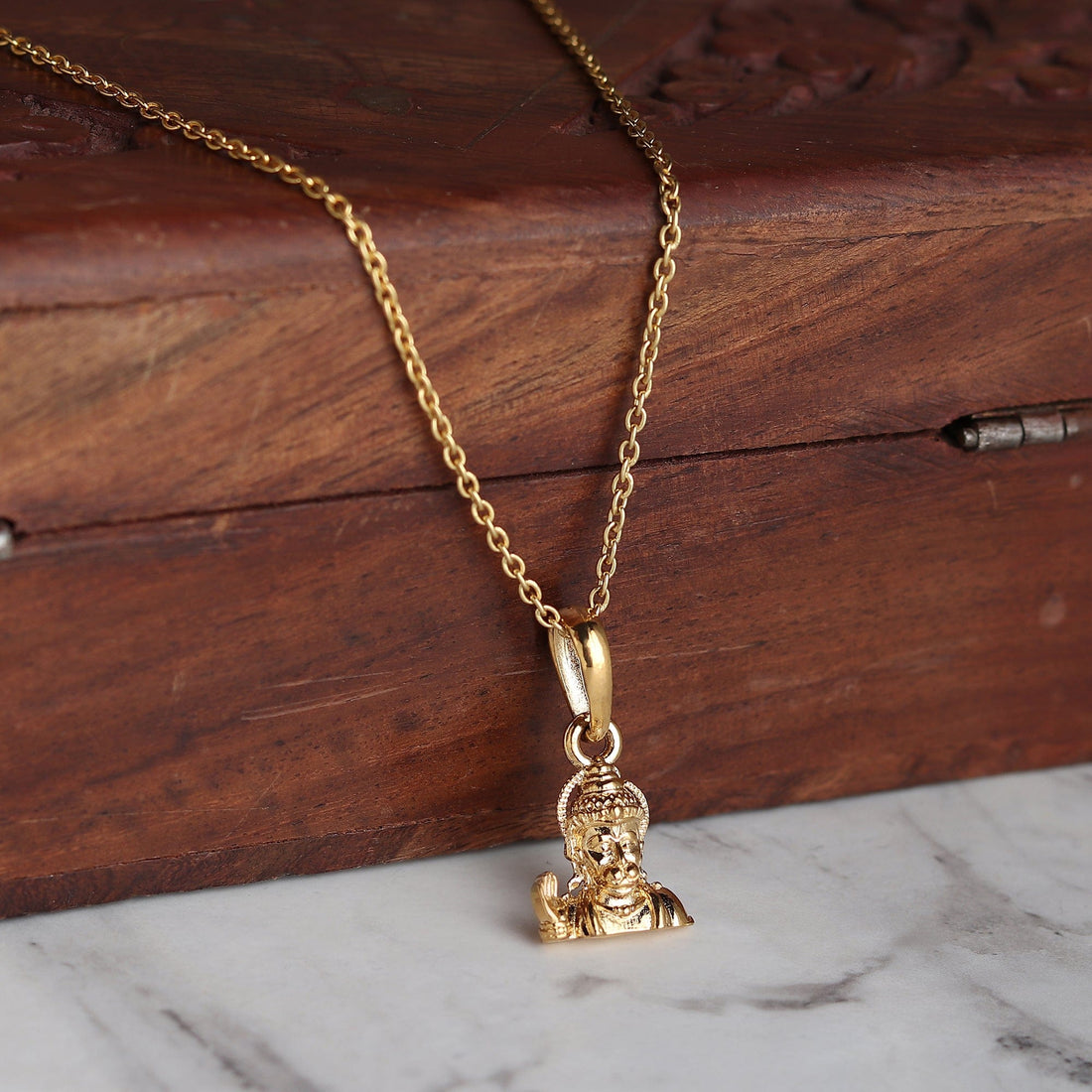 Hanuman with chain pendant 
