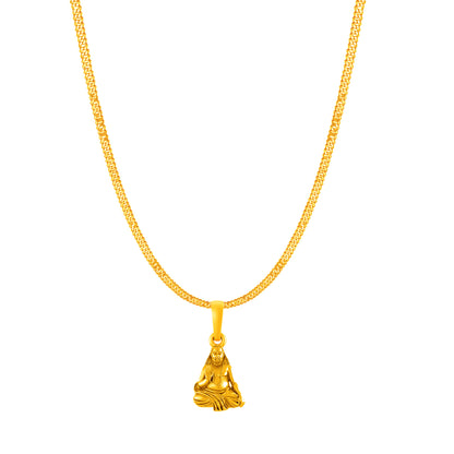 Raghvendra Swamy with chain pendant 