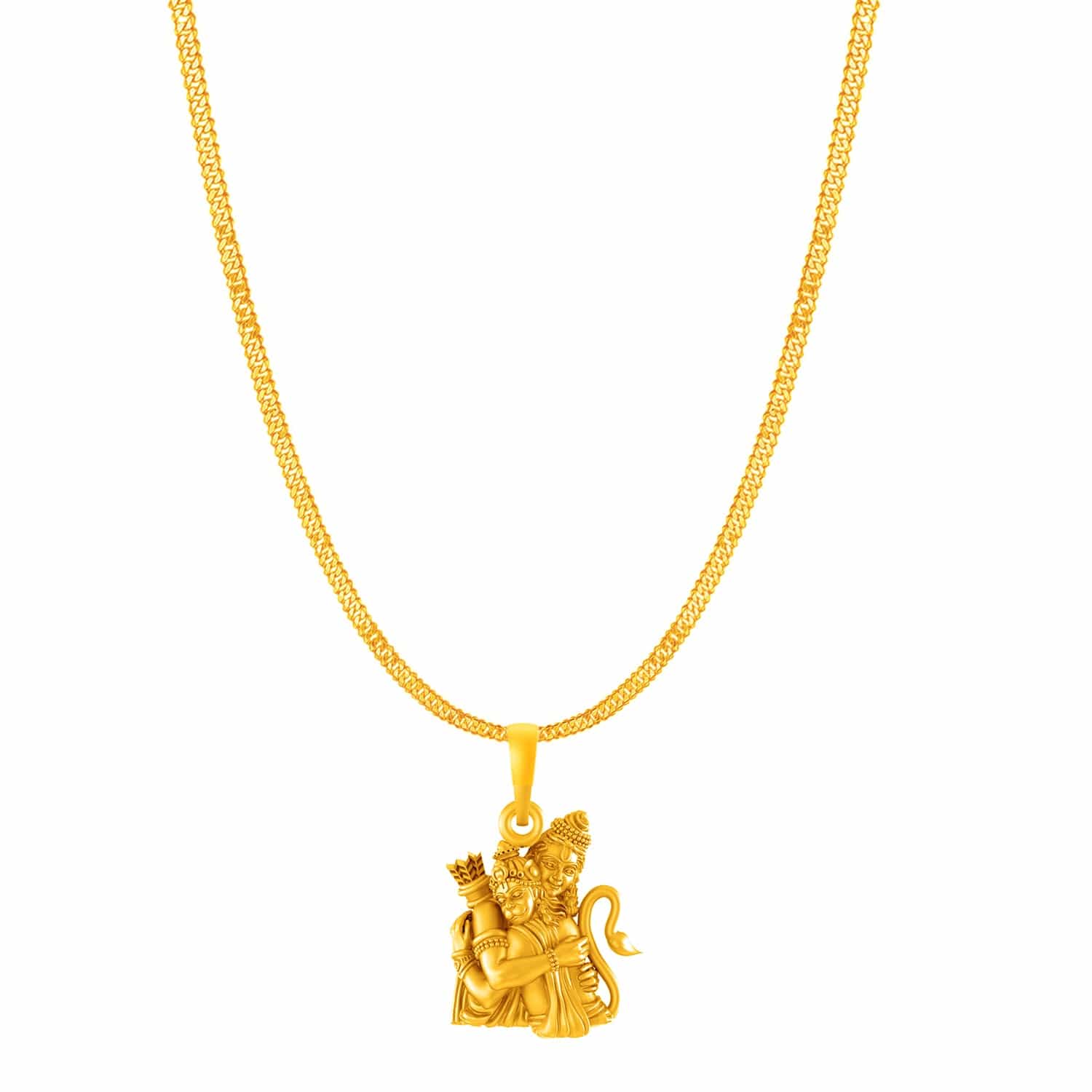 Hanuman with chain pendant 