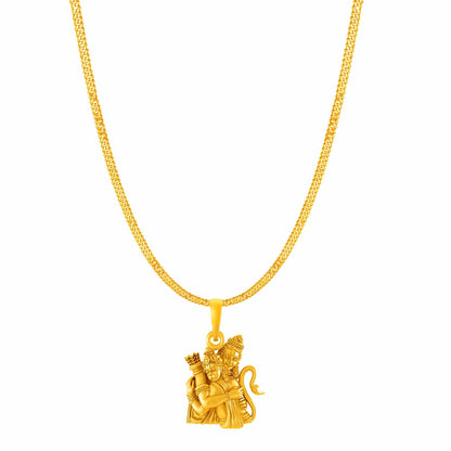 Hanuman with chain pendant 