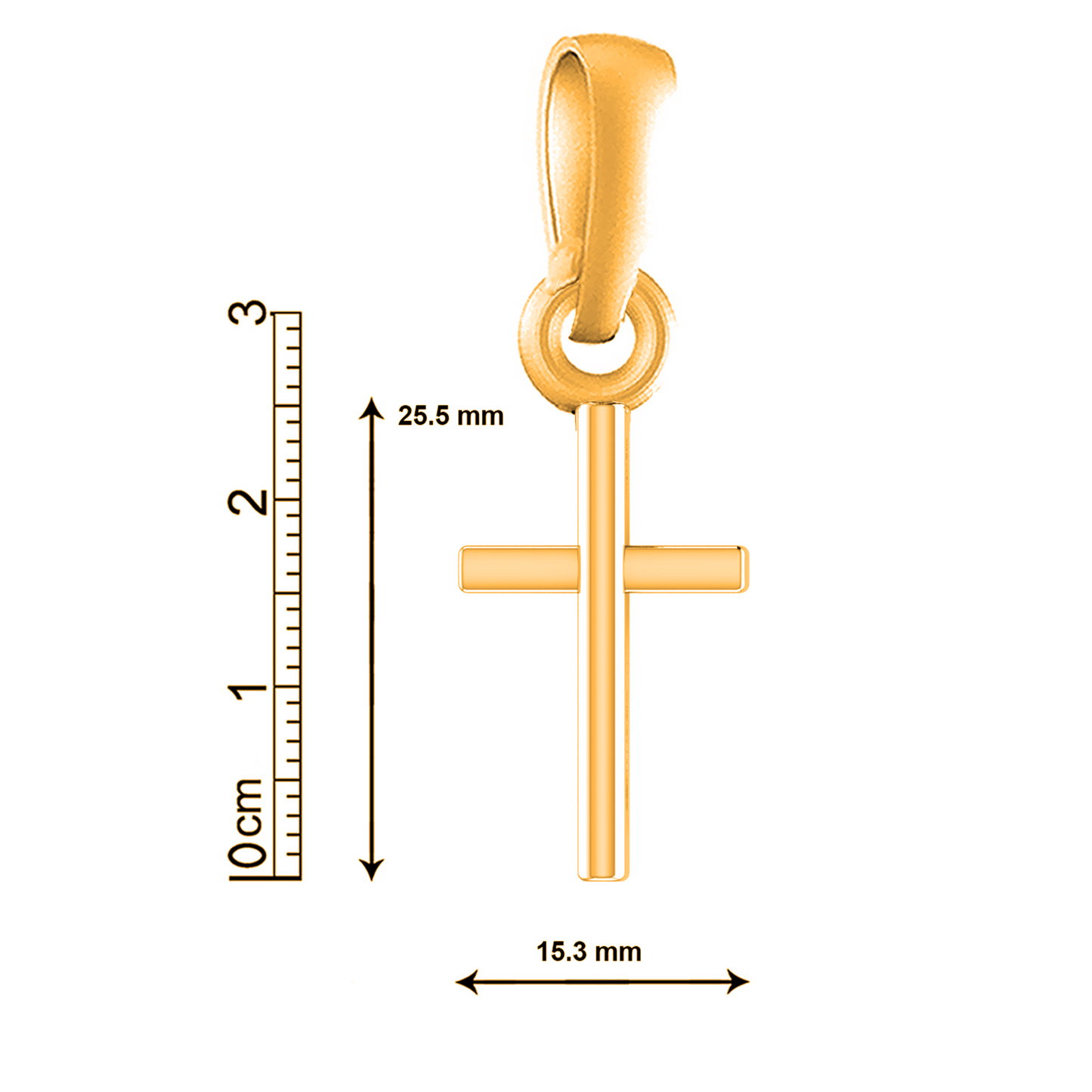 22KT Gold Plated God Jesus Chain Pendant (Locket with Curb Chain-22 inches) for Men & Women