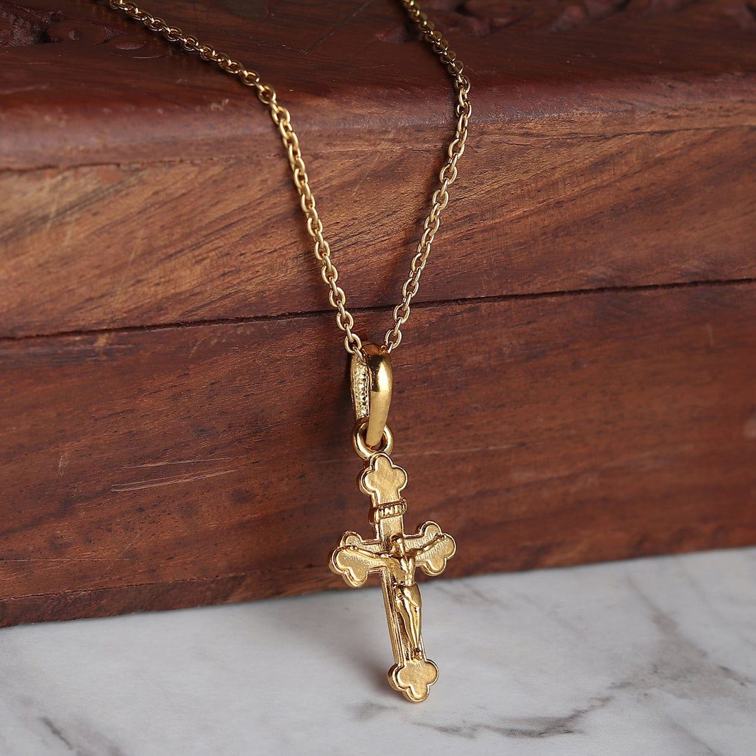 Jesus Cross  with chain pendant 
