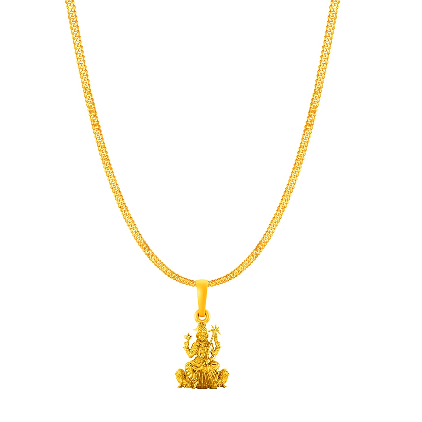Kamakshi Devi with chain pendant 