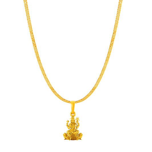 Kamakshi Devi with chain pendant 
