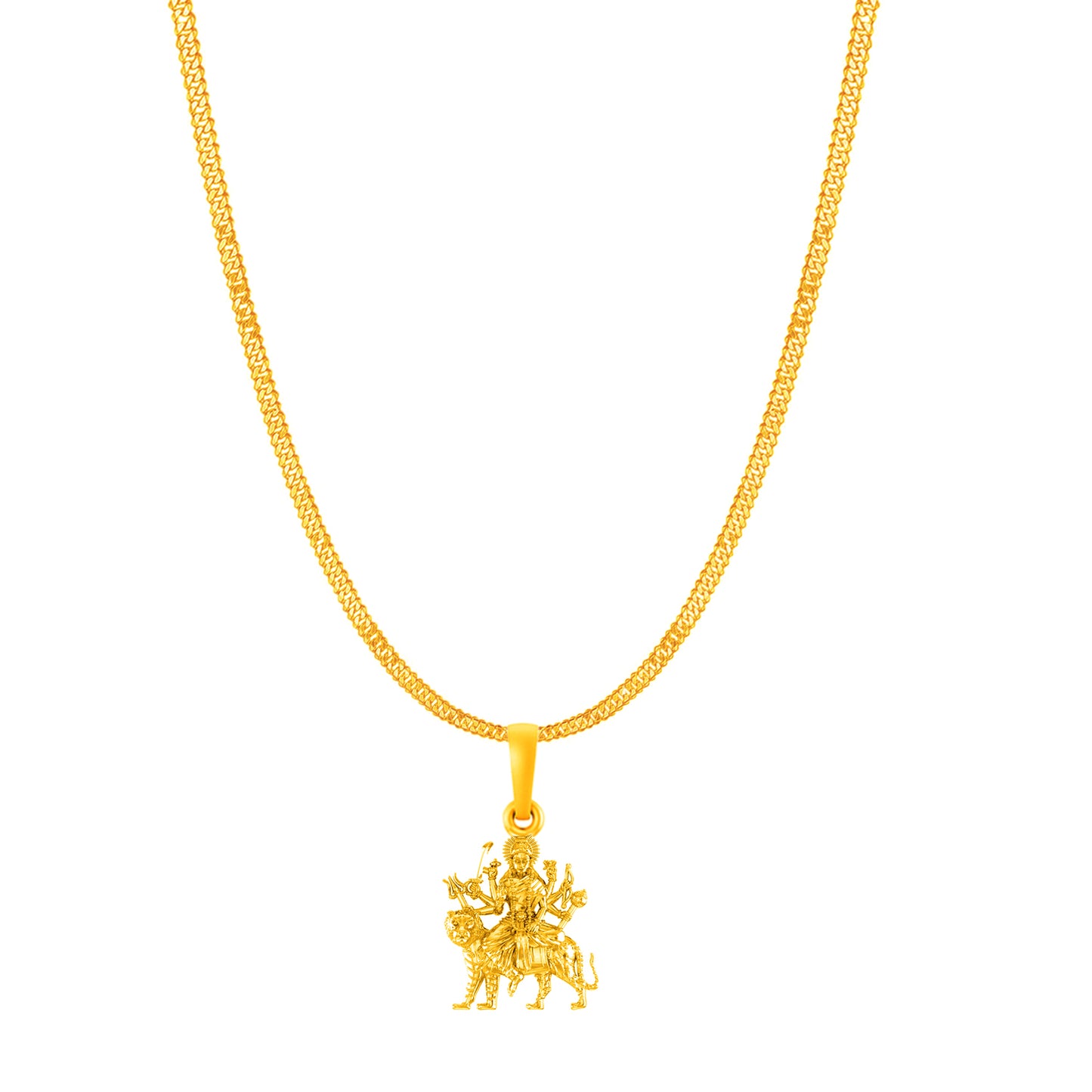Durga maa with chain pendant 