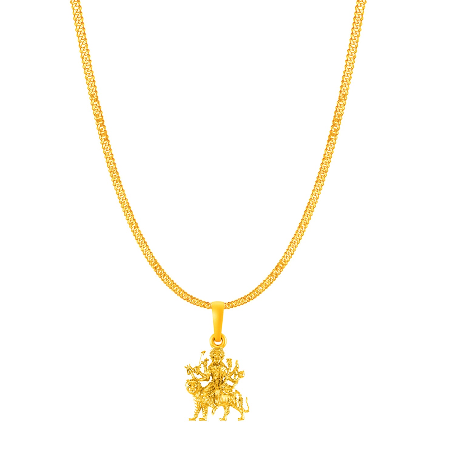 Durga maa with chain pendant 